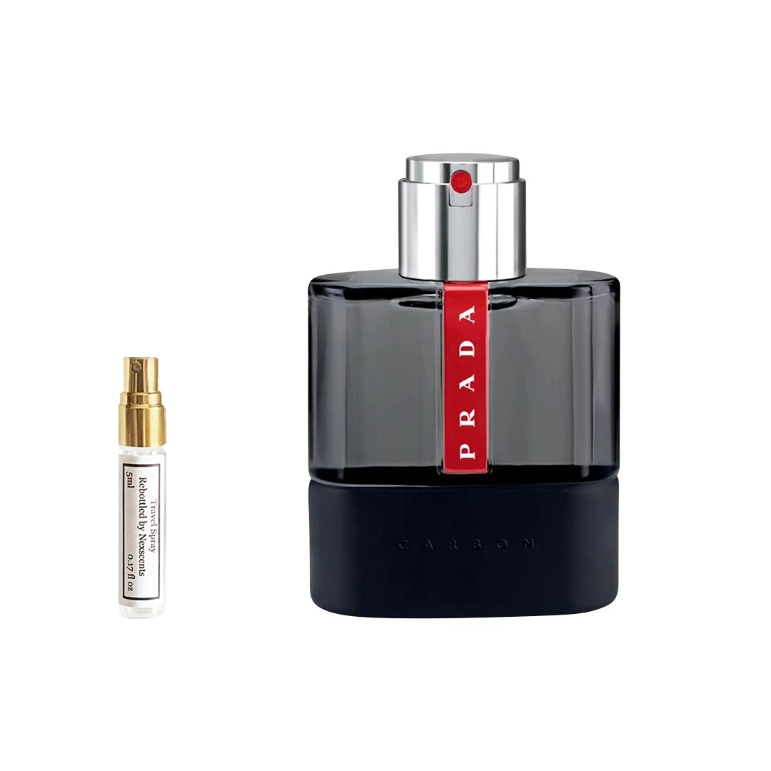 Luna Rossa Carbon EDT 5ML Travel Size (Men) - Prada